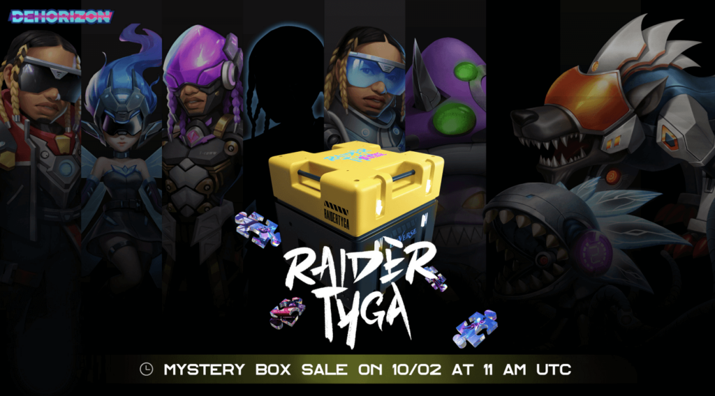Sự kiện Raider Tyga Mystery Box