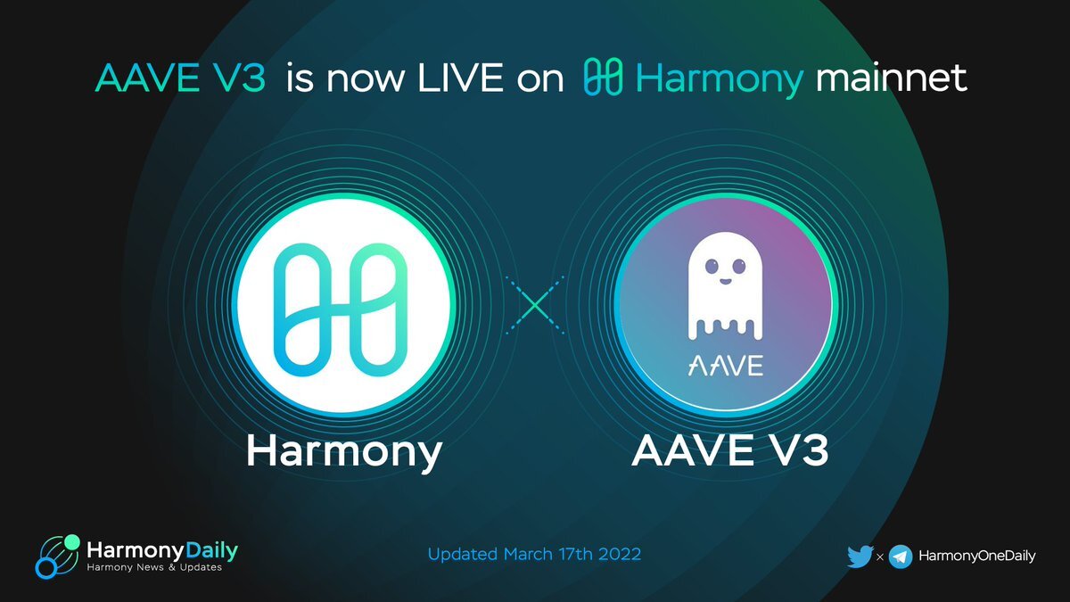 Harmony ra mắt AAVE V3 trên Mainnet