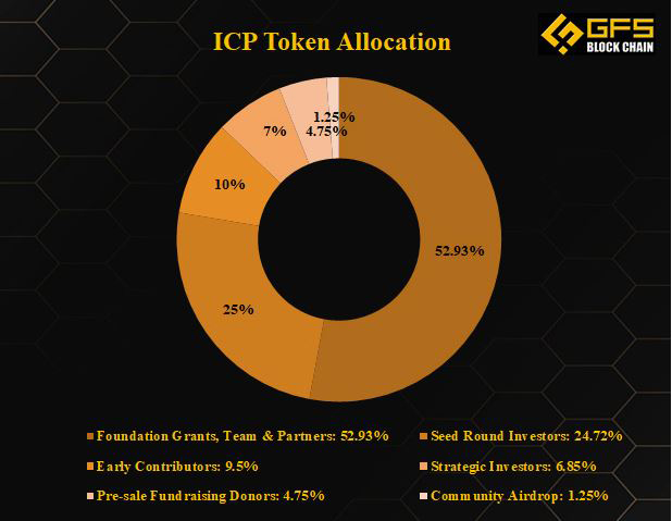 ICP Token Allocation