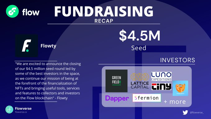 Flowty fundraising $4,5M Seed round
