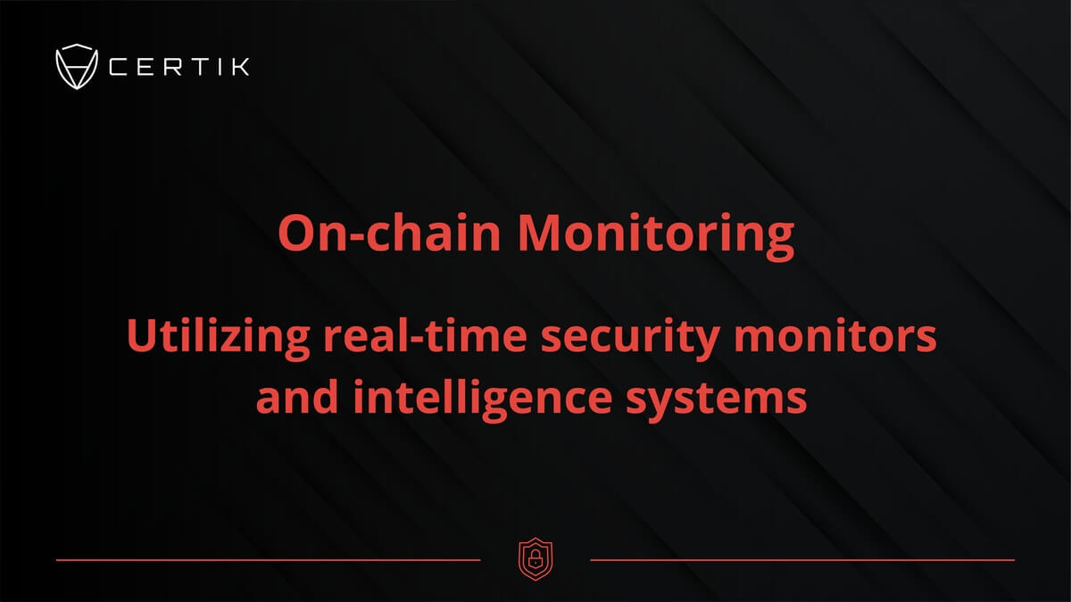 On-Chain Monitoring