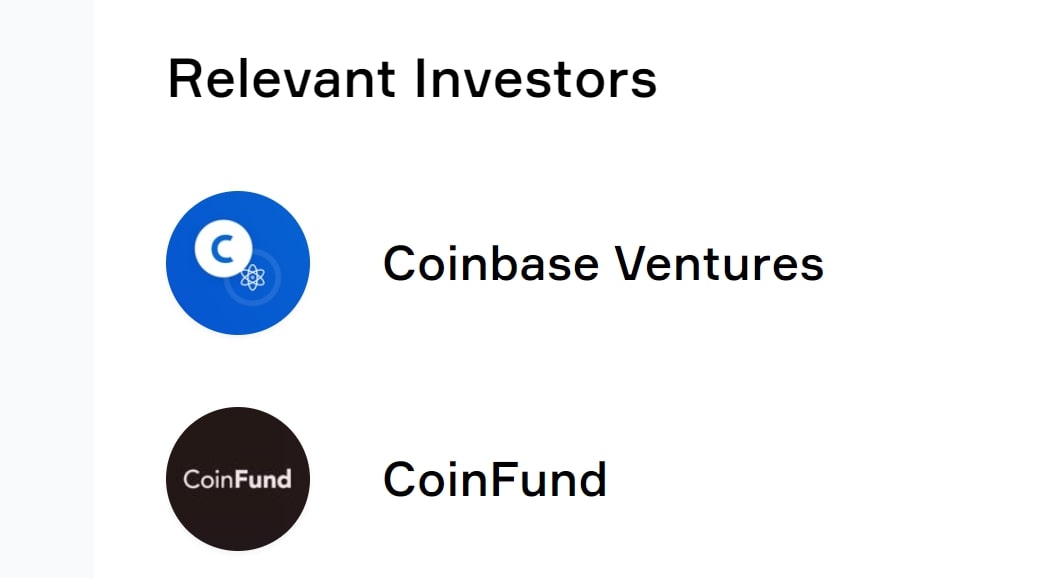 Relevant investor