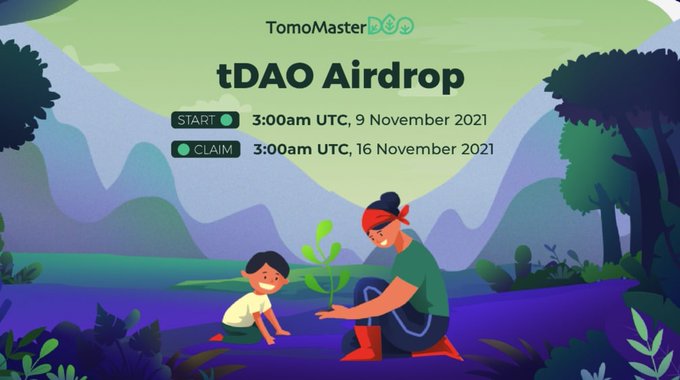 Thông tin Airdrop tDAO