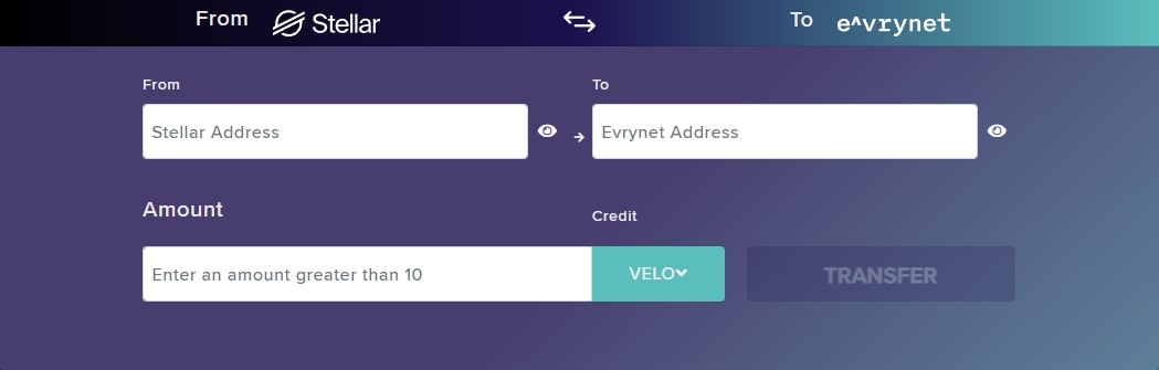 Velo Cross-chain Bridge cho phép chuyển VELO từ Stellar sang BSC và tham gia đặt cược Velo trên Evry.Finance