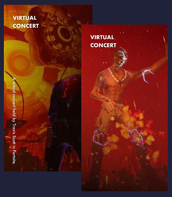 Virtual concert