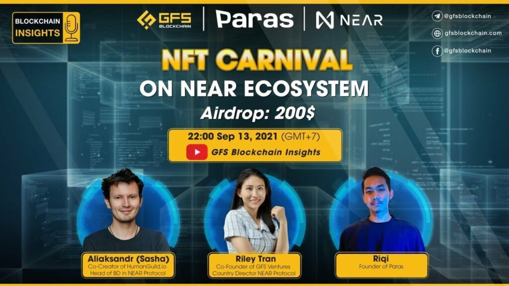 blockchain insights 5 paras nft carnival on near ecosystem