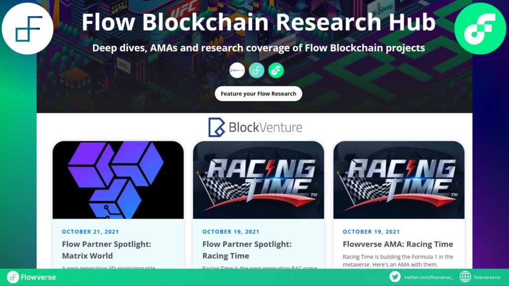 Flow Blockchain Research Hub