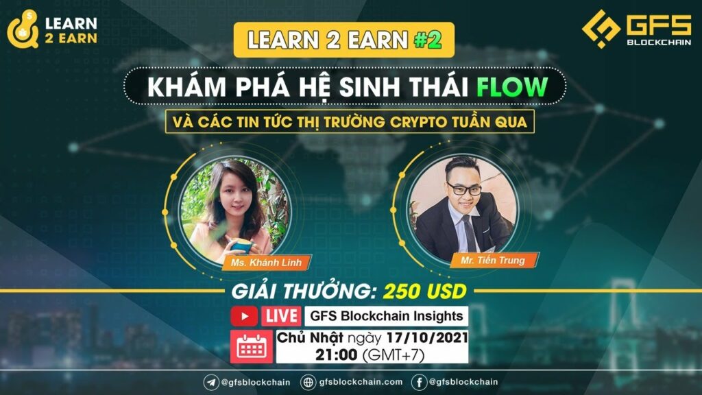 learn 2 earn 2 kham pha he sinh thai flow