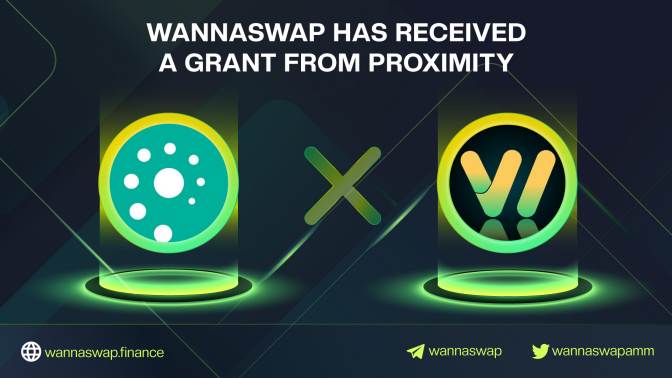 Gói tài trợ của Proximity vào WannaSwap