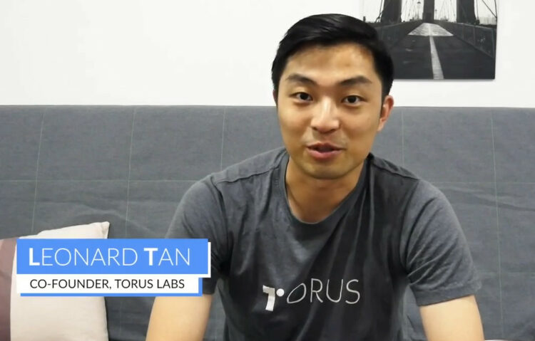 Zheng Yu Yong (Zhen Yu), CEO of Torus - Co-Founder