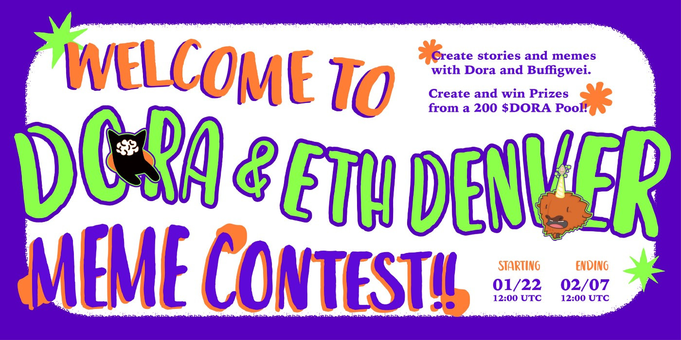 Cuộc thi Meme DORA & ETHDenver sẽ diễn ra trực tiếp!