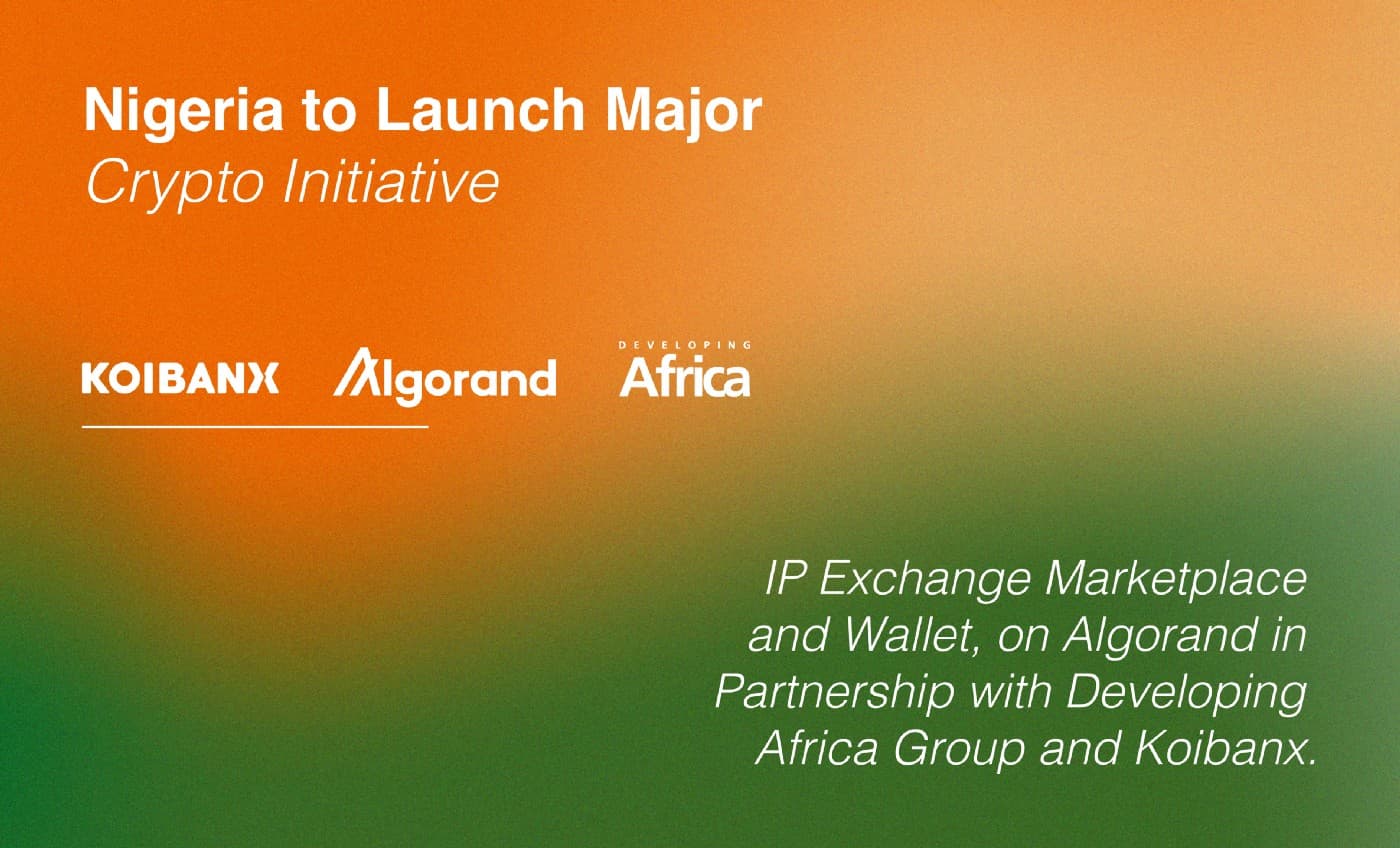 Chính phủ Nigeria hợp tác với Algorand nhằm thương mại hoá quyền sở hữu trí tuệ