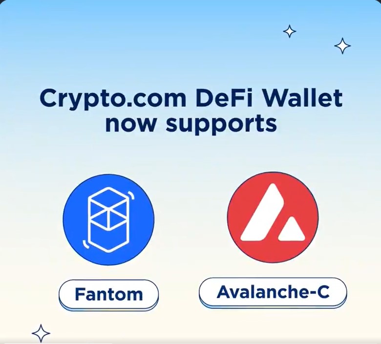 Crypto.com DeFi wallet on Fantom