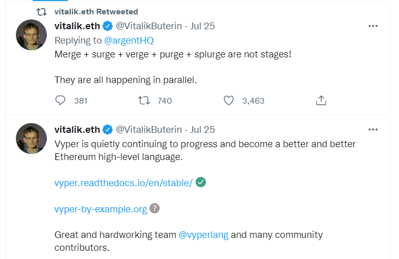 Vitalik Buterin tweets (1)