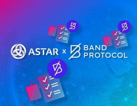 Astar thông báo hợp tác với Band Protocol