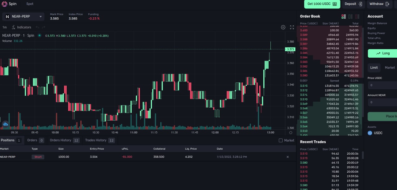 Giao diện future của Spin