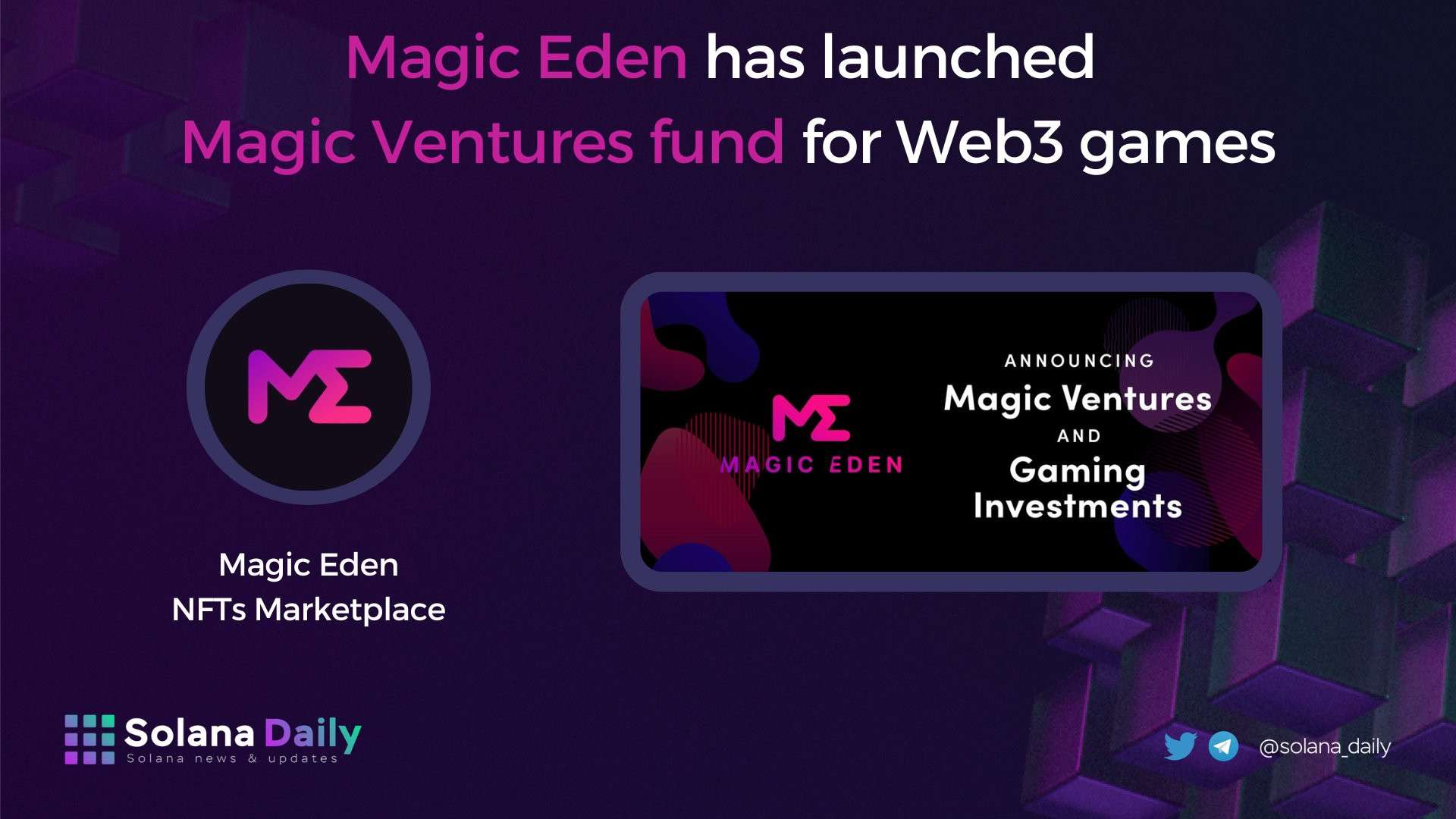 Magic Ethen đã ra mắt quỹ Magic Ventures 