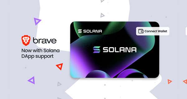Solana DApp hỗ trợ cho Brave Wallet trên desktop