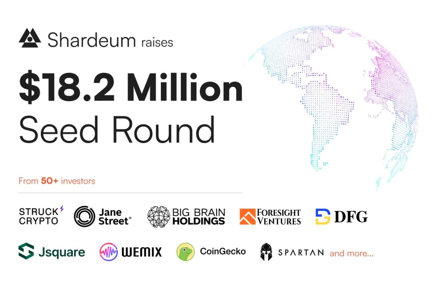 Shardeum đã huy động được 18,2 triệu USD vòng hạt giống