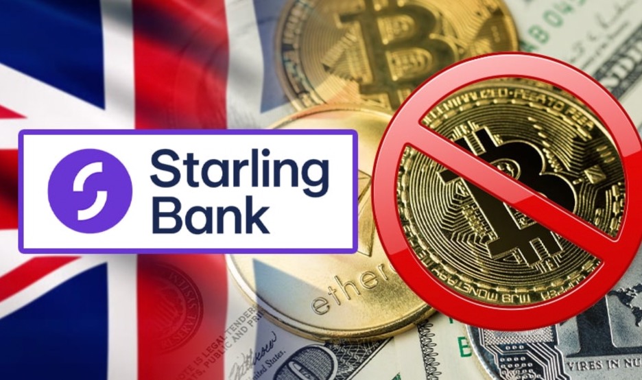 Starling đưa ra hạn chế với các giao dịch liên quan đến tiền mã hoá