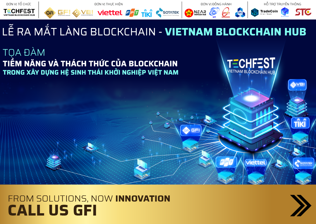 Lễ ra mắt Vietnam Blockchain Hub