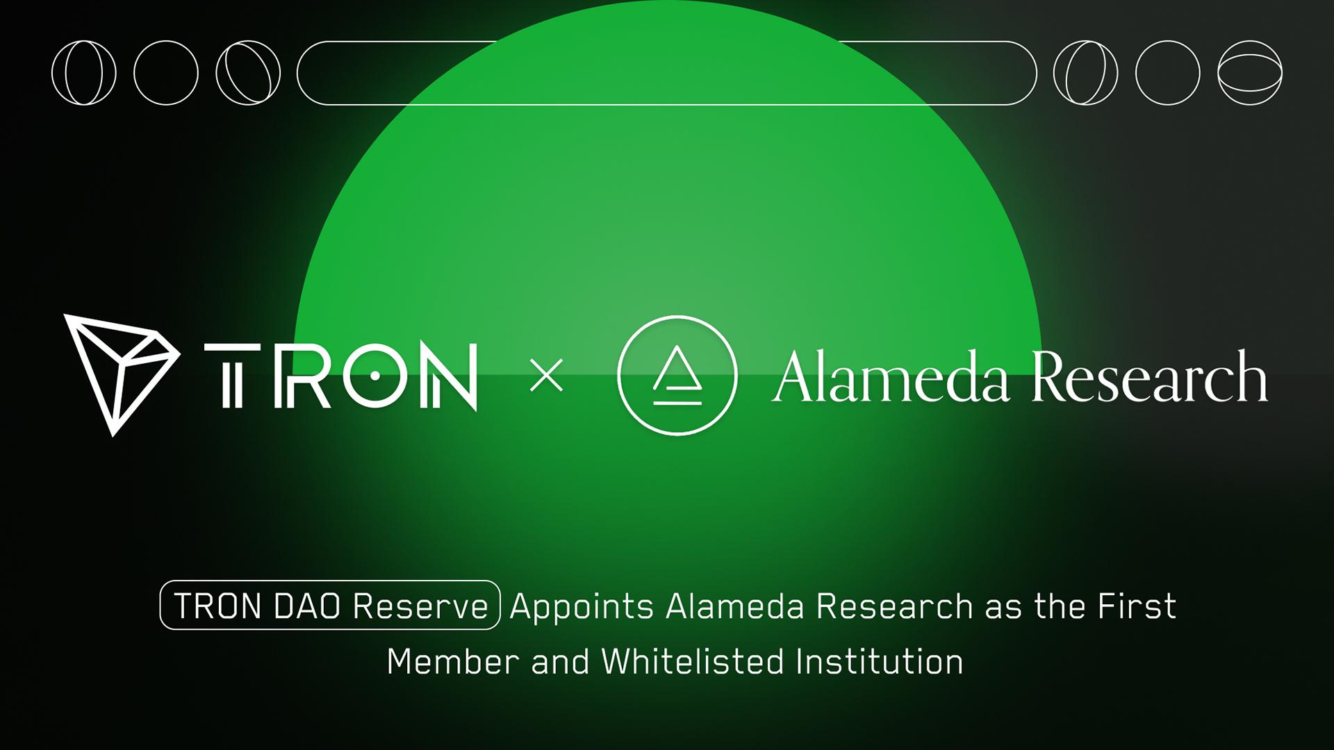 Tron Dao Reserve hợp tác với Alameda