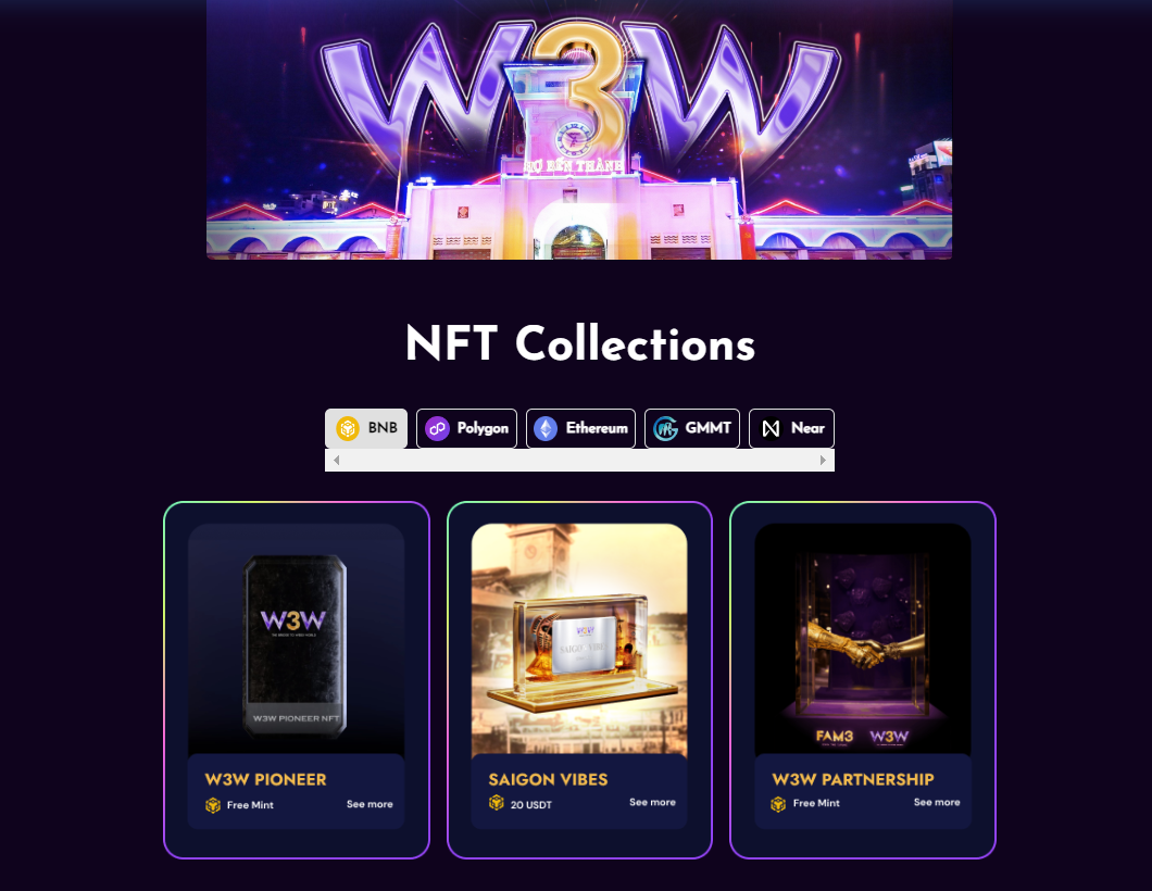 W3W NFT Collections