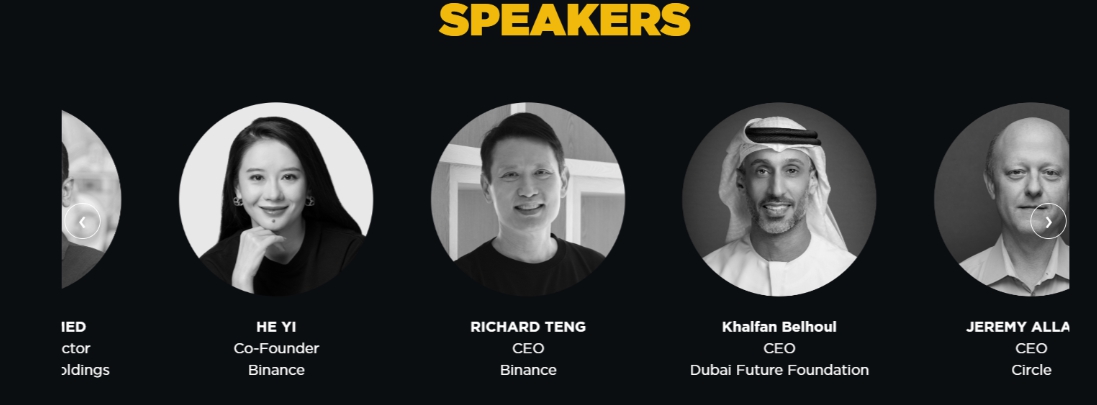 Khách mời tại Binance Blockchain Week