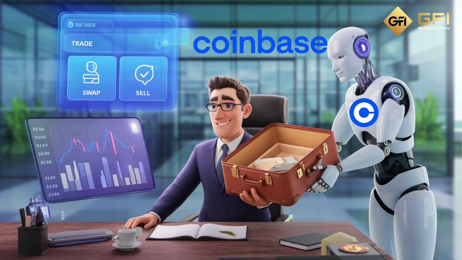 Coinbase ra mắt 'Based Agent' giúp tạo trợ lý AI trong 3 phút 