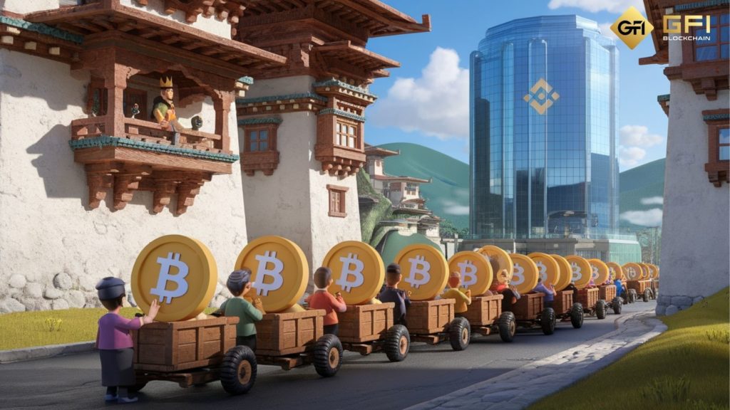 Bhutan chuyển 65 triệu USD Bitcoin lên Binance để chuẩn bị cho đợt bán