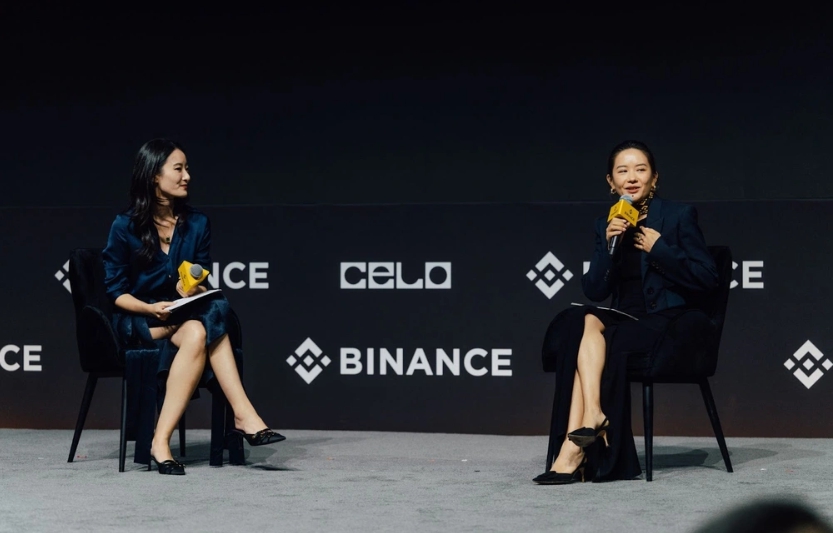 Yi He - Cofounder Binance phát biểu tại sự kiên (Nguồn: Binance)