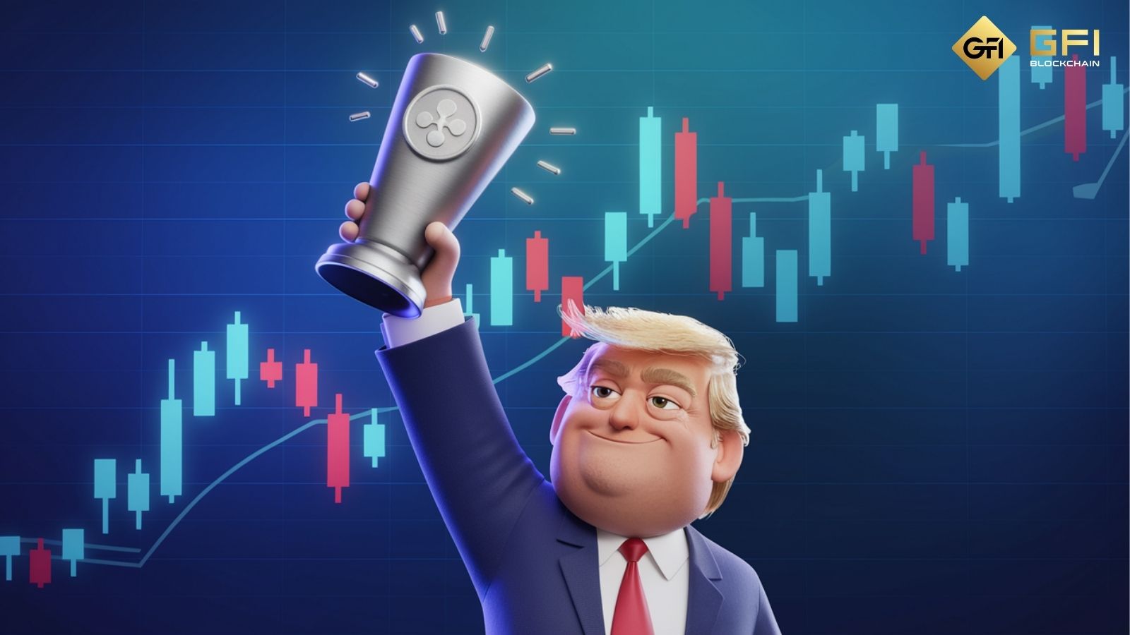 XRP tăng 20% giữa tin đồn giám đốc Ripple gặp gỡ Donald Trump 