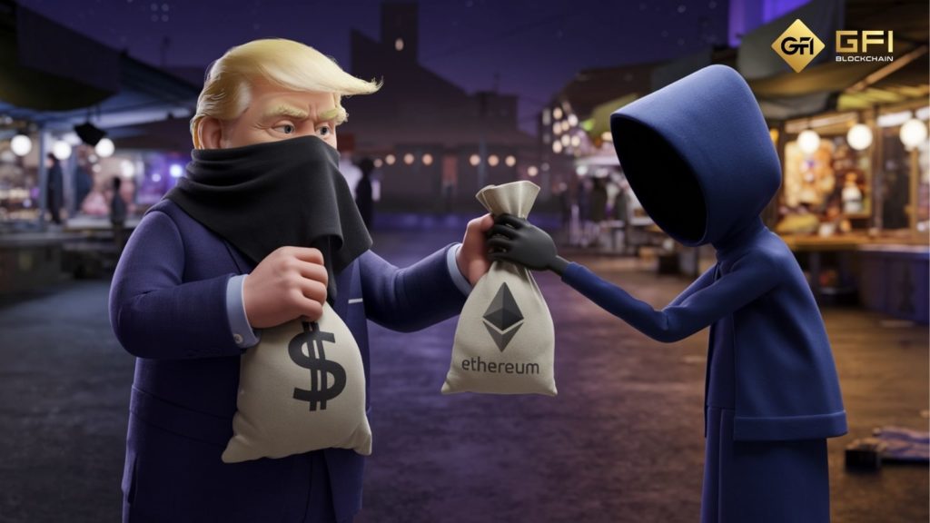 Arkham: Dự án World Liberty Financial của gia đình Trump đang hoán đổi stablecoin lấy ETH